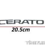 Kia Cerato 2009-2015 Bagaj Kromu (CERATO YAZISI)