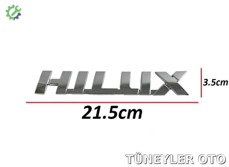 Toyota Hilux Bagaj Kromu çıkma parça