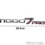Chery Tiggo 7 Pro 2022-2024 Bagaj Kromu (TİGGO 7 PRO YAZISI)