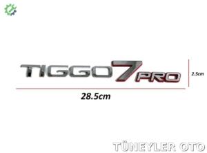 Chery Tiggo 7 Pro 2022-2024 Bagaj Kromu (TİGGO 7 PRO YAZISI)