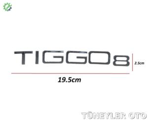 Chery Tiggo 8 Pro 2022-2024 Bagaj Kromu (TİGGO 8 YAZISI)
