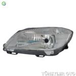 Skoda Fabia 2009-2012 Sol Far (BEYAZ)
