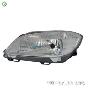 Skoda Fabia 2009-2012 Sol Far (BEYAZ)