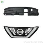 Nissan Qashqai 2017-2019 Ön Panjur (KARE TİP ARMA DAHİL)