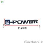 Nissan Qashqai 2021-2024 Sol Bagaj Kromu (E-POWER YAZISI)