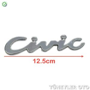 Honda Civic 1996-2001 Bagaj Kromu (EL YAZI TİP/CIVIC YAZISI)
