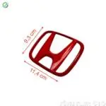 Honda Civic 2012-2015 Ön Panjur (KIRMIZI/MODİFİYELİ TİP, ARMA)