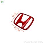 Honda Civic 2009-2011 Ön Panjur (KIRMIZI/MODİFİYELİ TİP, ARMA)