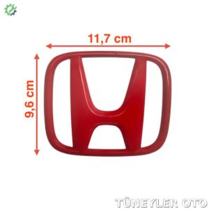 Honda Civic 2016-2021 Ön Panjur (KIRMIZI/MODİFİYELİ TİP, ARMA)