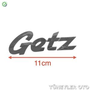 Hyundai Getz 2002-2005 Bagaj Kromu (GETZ YAZISI)