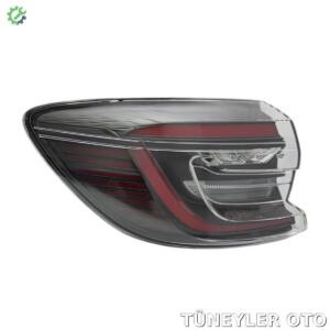 Renault Clio 2024-2025 Sol Stop (KIRMIZI/LEDLİ)
