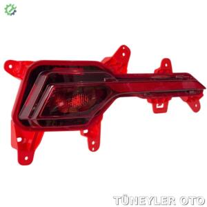 Hyundai i20 2024-2026 Sol Tampon Reflektörü (KIRMIZI)