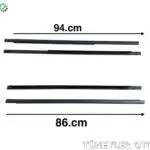 Mitsubishi Lancer 1999-2005 Sol Cam Sıyırıcı (Set)