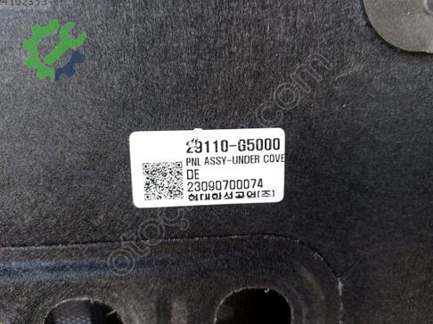 Kia Niro Motor Alt Muhafaza 29110 çıkma parça
