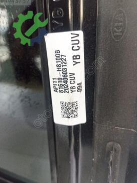 Kia Rio Sunroof Camı 81610 çıkma parça