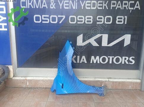 Kia Rio Sağ Ön Çamurluk çıkma parça