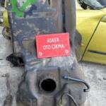 Renault Mastır 2 mazot deposu
