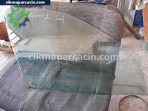 Renault Megane Sağ Kapı Camı çıkma parça