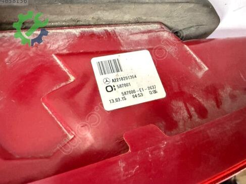 Mercedes-Benz S Serisi Sol Arka Stop A2218201364 çıkma parça