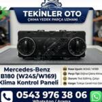 Mercedes benz w245-w169 çıkma klima kontrol paneli