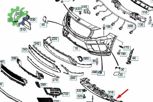 Mercedes-Benz GLA Motor Alt Muhafaza 1568850236 çıkma parça