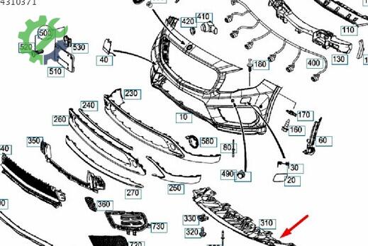 Mercedes-Benz GLA Motor Alt Muhafaza 1568850236 çıkma parça