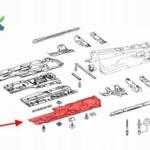 MERCEDES W212 KARTER MUHAFAZASI SOL 2126800309-A2126800309