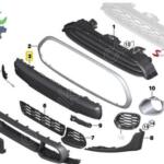 MINI COOPER F54 – F54 LCI TRAVERS AYAĞI ÖN SOL 51117351525