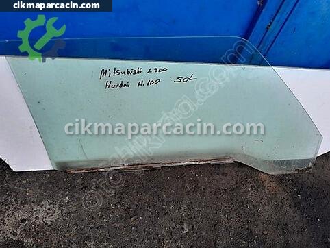 Mitsubishi Sol Ön Kapı Camı çıkma parça