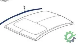 NISSAN QASHQAI TAVAN CITASI 2007-2013 73853-JE20A