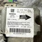 OPEL ASTRA G ZAFİRA 24416703 AİRBAG BEYNİ