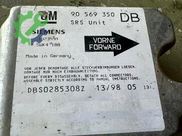 Opel Vectra Airbag Beyni (SRS) 90569350 çıkma parça