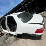 Fiat Albea Orijinal Çıkma Kesme Sol Arka Çamurluk