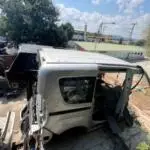 Çıkma Orijinal Sağ Arka Çamurluk Fiat Doblo Kesme