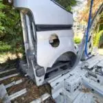 Çıkma Orijinal Sağ Arka Çamurluk Fiat Fiorino Kesme
