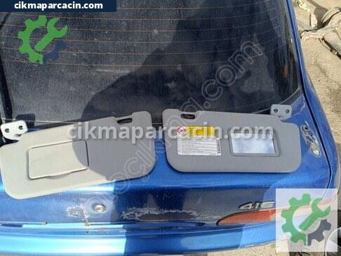 Mitsubishi Colt Sağ Güneşlik çıkma parça