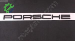 PORSCHE YAZI SİYAH