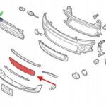 R55LCI – R56LCI – R57LCI- R58 -R59 TAMPON ORTA IZGARASI