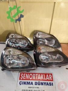 RENAULT CLİO SİYAH İÇ SAĞ ÖN FAR