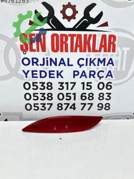 Renault Fluence Tampon Reflektörü çıkma parça