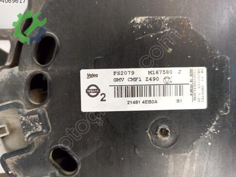Renault Kadjar Fan Paneli çıkma parça