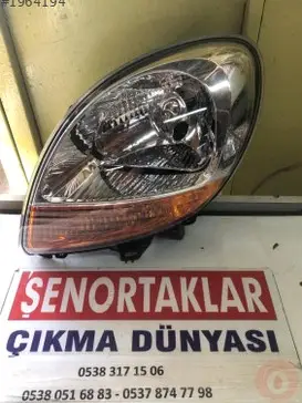 Renault Kangoo Sol Ön Far çıkma parça