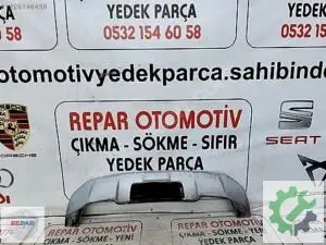 audi q2 arka tampon difüzör kaplama 81a807521 16-20 orijinal