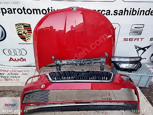 Skoda Kamiq Ön Far çıkma parça