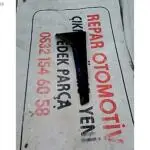 Volkswagen Golf 7 sol kanat spoyleri 57L827940 orjinal 13-18