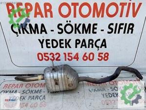 Renault megane4 1.3 egzoz susturucu 27025002006 orjinal çıkma