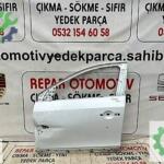 renault fluence sol ön kapı beyaz orijinal çıkma