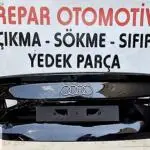 audi a3 sedan bagaj kapağı siyah orijinal çıkma