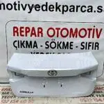Corolla bagaj kapağı 2019-25 orijinal beyaz rötuşluk temiz
