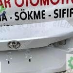 Corolla bagaj kapağı 2019-25 orijinal beyaz rötuşluk temiz